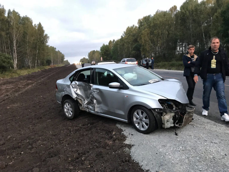 Жуткое тройное ДТП произошло на кузбасской трассе