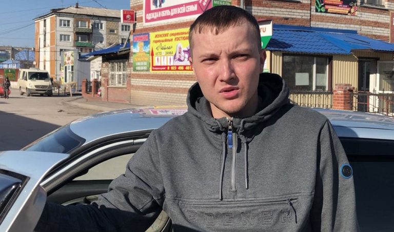 Грабитель задержан. Мужественный поступок беловского таксиста