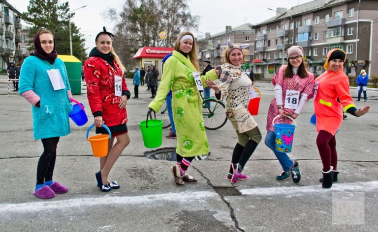 Два необычных первомайских забега