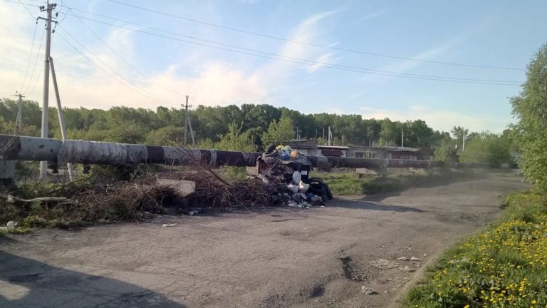 Беловчане вновь жалуются на невывоз мусора из частного сектора