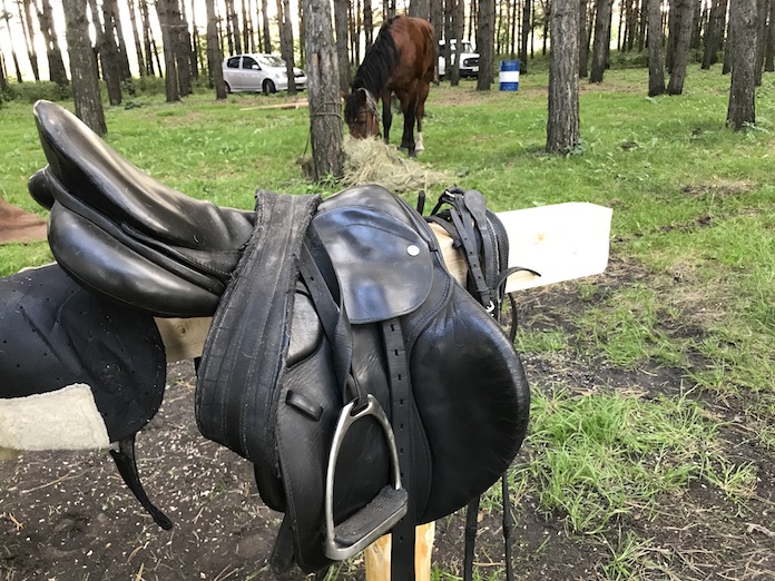 Участники первого Всекузбасского православного конного хода прибыли в Беловский район