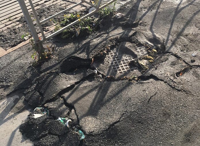 Дорожностроительные «чудеса» в Белове