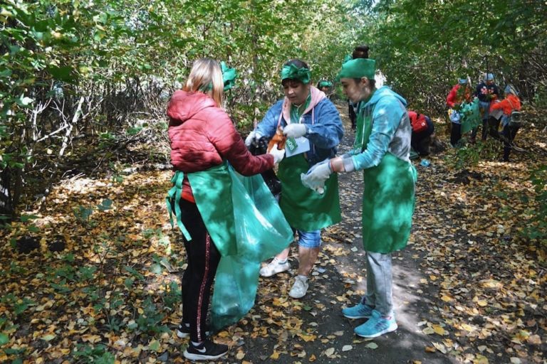 Неравнодушные беловчане вышли на третьи «Чистые игры»