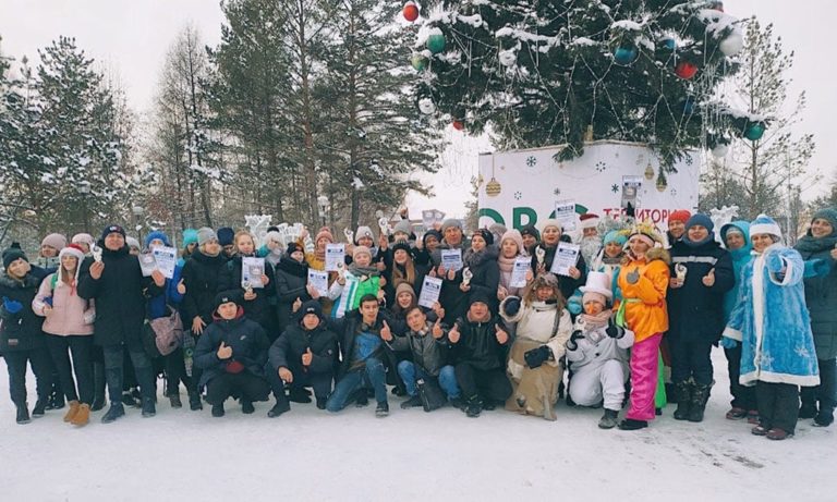 В Белове выбрали эксклюзивного снеговика