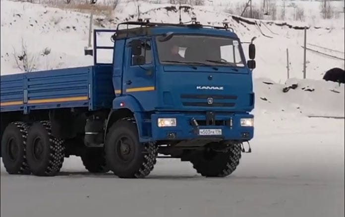 В Белове проходит испытания беспилотный КамАЗ
