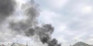 Пожар в Бачатском, 14 октября 2021